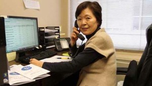 Young Ko is a Korean Helpline representative for NAPCA. (Nelson Tang/NAPCA)