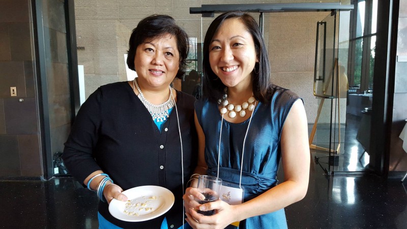 Current ED Quyen Dinh with former ED KaYing Yang at SEARAC’s 40 & Forward reception in Minneapolis