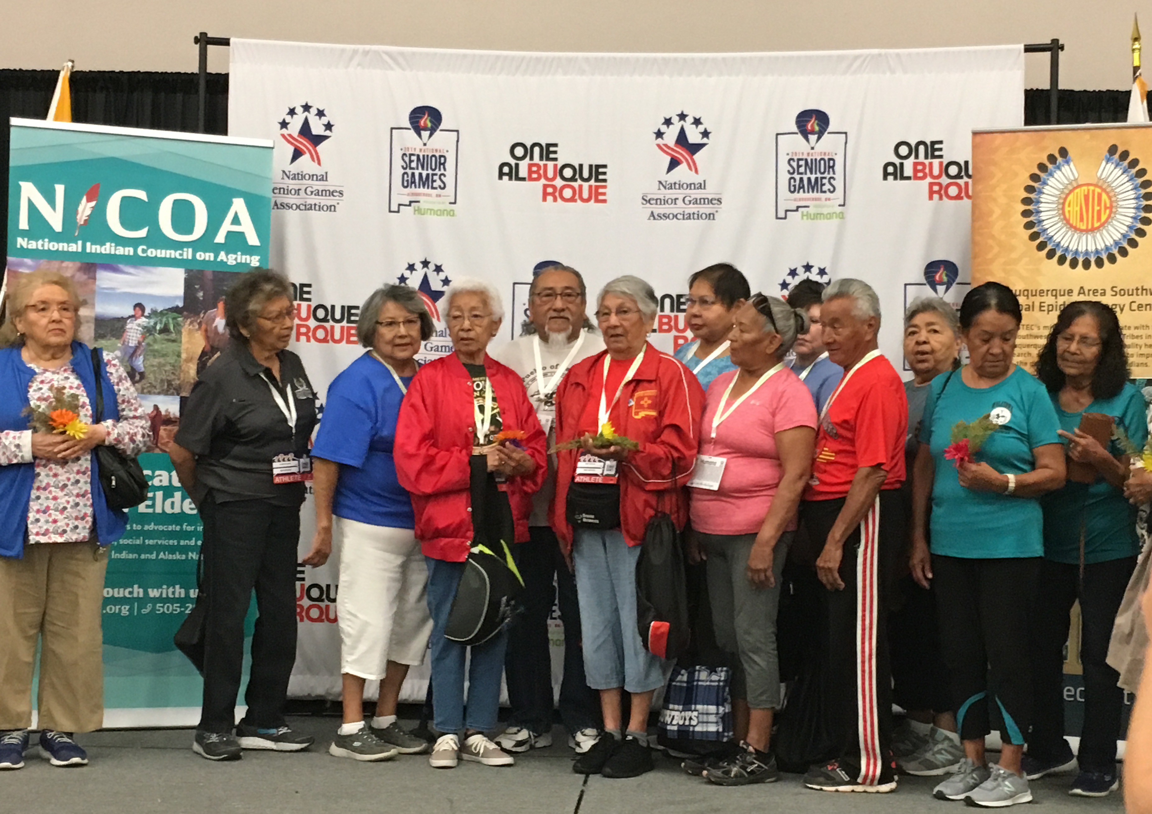 Elders Come for Indian Day at the National Senior Games